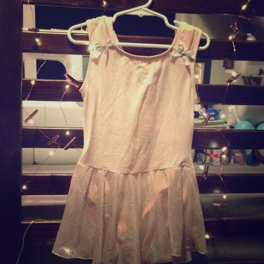 Light pink ballet leotard
